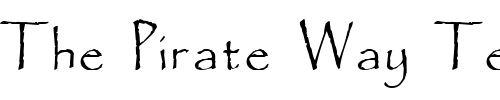 Font : Taurus Custom Text : The Pirate Way Test your own text here Click to download or to view this font on a tshirt that can be custom printed in Bali