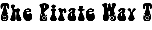 Font : Taurus-Becker Custom Text : The Pirate Way Test your own text here Click to download or to view this font on a tshirt that can be custom printed in Bali