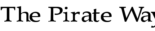 Font : Tavern-Extended-Normal Custom Text : The Pirate Way Test your own text here Click to download or to view this font on a tshirt that can be custom printed in Bali