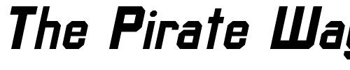 Font : TavisSSK-BoldItalic Custom Text : The Pirate Way Test your own text here Click to download or to view this font on a tshirt that can be custom printed in Bali