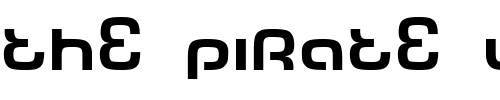 Font : Tech-Font Custom Text : The Pirate Way Test your own text here Click to download or to view this font on a tshirt that can be custom printed in Bali