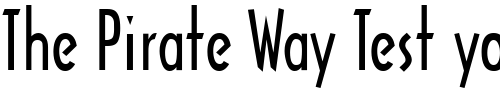 Font : Tech-Normal Custom Text : The Pirate Way Test your own text here Click to download or to view this font on a tshirt that can be custom printed in Bali