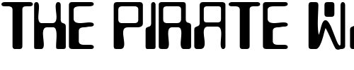Font : TechnoDisplayCapsSSK Custom Text : The Pirate Way Test your own text here Click to download or to view this font on a tshirt that can be custom printed in Bali
