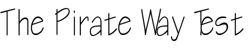 Font : Tek-Condensed-Bold Custom Text : The Pirate Way Test your own text here Click to download or to view this font on a tshirt that can be custom printed in Bali