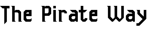 Font : Tekno-ICG-Bold Custom Text : The Pirate Way Test your own text here Click to download or to view this font on a tshirt that can be custom printed in Bali