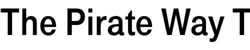 Font : Tele-GroteskFet Custom Text : The Pirate Way Test your own text here Click to download or to view this font on a tshirt that can be custom printed in Bali