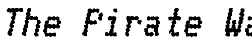 Font : Telidon-Ink-Hv-Italic Custom Text : The Pirate Way Test your own text here Click to download or to view this font on a tshirt that can be custom printed in Bali