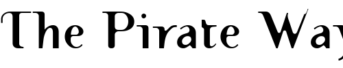 Font : TemaCantante-BoldA Custom Text : The Pirate Way Test your own text here Click to download or to view this font on a tshirt that can be custom printed in Bali