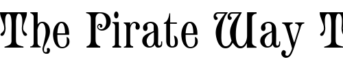 Font : Templar-Regular Custom Text : The Pirate Way Test your own text here Click to download or to view this font on a tshirt that can be custom printed in Bali
