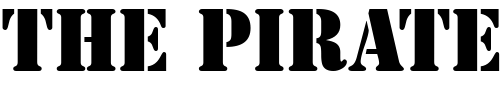 Font : TemplateMediumCapsSSK Custom Text : The Pirate Way Test your own text here Click to download or to view this font on a tshirt that can be custom printed in Bali