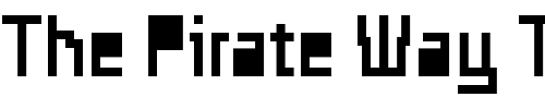 Font : Templo-Extranjero Custom Text : The Pirate Way Test your own text here Click to download or to view this font on a tshirt that can be custom printed in Bali