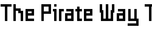 Font : Templo-Grueso Custom Text : The Pirate Way Test your own text here Click to download or to view this font on a tshirt that can be custom printed in Bali