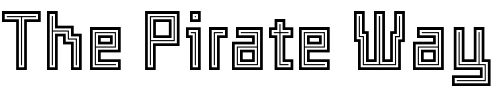 Font : Templo-Kolegio Custom Text : The Pirate Way Test your own text here Click to download or to view this font on a tshirt that can be custom printed in Bali