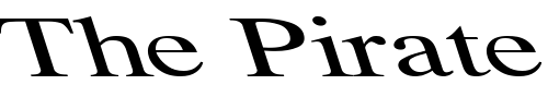 Font : Tempo-Font-Ex-Left Custom Text : The Pirate Way Test your own text here Click to download or to view this font on a tshirt that can be custom printed in Bali