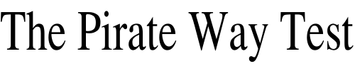 Font : TempoFont-Cn Custom Text : The Pirate Way Test your own text here Click to download or to view this font on a tshirt that can be custom printed in Bali