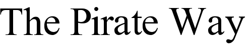 Font : Temps-Nouveau Custom Text : The Pirate Way Test your own text here Click to download or to view this font on a tshirt that can be custom printed in Bali
