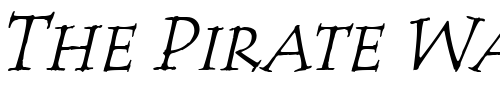 Font : Tempus-SC-ITC-TT-Italic Custom Text : The Pirate Way Test your own text here Click to download or to view this font on a tshirt that can be custom printed in Bali