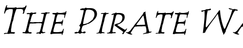 Font : TempusSCITC-Italic Custom Text : The Pirate Way Test your own text here Click to download or to view this font on a tshirt that can be custom printed in Bali