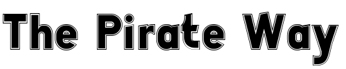 Font : TenkoHaarstrich Custom Text : The Pirate Way Test your own text here Click to download or to view this font on a tshirt that can be custom printed in Bali