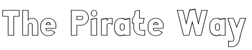 Font : TenkoPleuelstange Custom Text : The Pirate Way Test your own text here Click to download or to view this font on a tshirt that can be custom printed in Bali