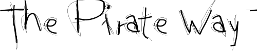Font : Tequila Custom Text : The Pirate Way Test your own text here Click to download or to view this font on a tshirt that can be custom printed in Bali