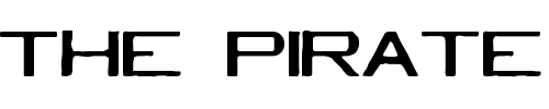 Font : TequilaHeightsSobriaBorracha Custom Text : The Pirate Way Test your own text here Click to download or to view this font on a tshirt that can be custom printed in Bali
