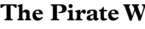 Font : Terminus-Black-SSi-Bold Custom Text : The Pirate Way Test your own text here Click to download or to view this font on a tshirt that can be custom printed in Bali