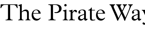 Font : Terminus-Light-SSi-Light Custom Text : The Pirate Way Test your own text here Click to download or to view this font on a tshirt that can be custom printed in Bali