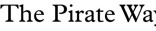 Font : Terminus-SSi Custom Text : The Pirate Way Test your own text here Click to download or to view this font on a tshirt that can be custom printed in Bali