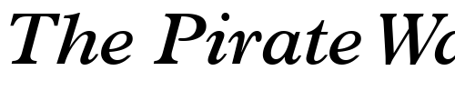 Font : Terminus-SSi-Semi-Bold-Italic Custom Text : The Pirate Way Test your own text here Click to download or to view this font on a tshirt that can be custom printed in Bali
