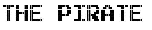 Font : Tetroserbogia Custom Text : The Pirate Way Test your own text here Click to download or to view this font on a tshirt that can be custom printed in Bali