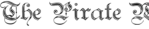 Font : Teutonic-No2-DemiBold Custom Text : The Pirate Way Test your own text here Click to download or to view this font on a tshirt that can be custom printed in Bali