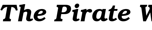Font : Textbook-Demi-Italic Custom Text : The Pirate Way Test your own text here Click to download or to view this font on a tshirt that can be custom printed in Bali