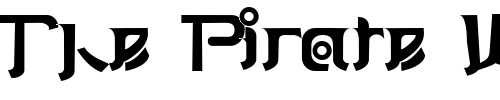 Font : Thai-OneOn Custom Text : The Pirate Way Test your own text here Click to download or to view this font on a tshirt that can be custom printed in Bali