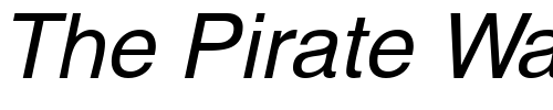Font : ThaiBangkokSSK-Italic Custom Text : The Pirate Way Test your own text here Click to download or to view this font on a tshirt that can be custom printed in Bali