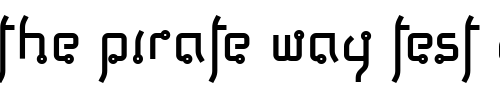 Font : Thaiga-Normal Custom Text : The Pirate Way Test your own text here Click to download or to view this font on a tshirt that can be custom printed in Bali
