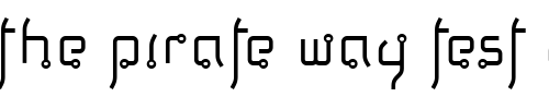 Font : Thaiga-Thin Custom Text : The Pirate Way Test your own text here Click to download or to view this font on a tshirt that can be custom printed in Bali