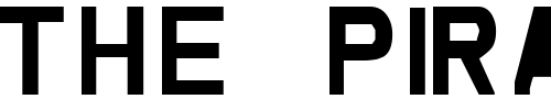 Font : The-Fragile-Bold-Caps Custom Text : The Pirate Way Test your own text here Click to download or to view this font on a tshirt that can be custom printed in Bali