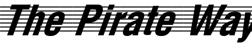 Font : The-Score-Normal Custom Text : The Pirate Way Test your own text here Click to download or to view this font on a tshirt that can be custom printed in Bali