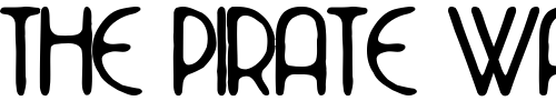Font : TheDekoSide Custom Text : The Pirate Way Test your own text here Click to download or to view this font on a tshirt that can be custom printed in Bali