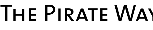 Font : TheMix--Caps Custom Text : The Pirate Way Test your own text here Click to download or to view this font on a tshirt that can be custom printed in Bali
