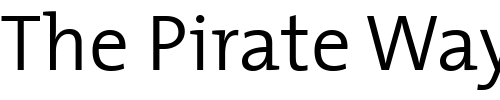 Font : TheMix-4-SemiLight Custom Text : The Pirate Way Test your own text here Click to download or to view this font on a tshirt that can be custom printed in Bali
