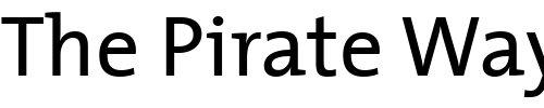 Font : TheMix-5-Regular Custom Text : The Pirate Way Test your own text here Click to download or to view this font on a tshirt that can be custom printed in Bali