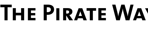 Font : TheMix-Bold-Caps Custom Text : The Pirate Way Test your own text here Click to download or to view this font on a tshirt that can be custom printed in Bali