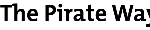 Font : TheMixBold-Plain Custom Text : The Pirate Way Test your own text here Click to download or to view this font on a tshirt that can be custom printed in Bali