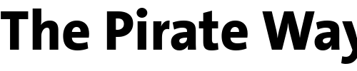 Font : TheSans-B8-ExtraBold Custom Text : The Pirate Way Test your own text here Click to download or to view this font on a tshirt that can be custom printed in Bali