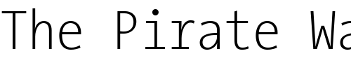 Font : TheSansMonoCondensed-Extra-Light Custom Text : The Pirate Way Test your own text here Click to download or to view this font on a tshirt that can be custom printed in Bali