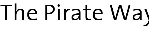 Font : TheSansSemiLight-Plain Custom Text : The Pirate Way Test your own text here Click to download or to view this font on a tshirt that can be custom printed in Bali