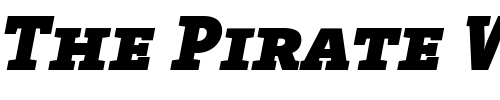 Font : TheSerif-Black-Caps-Italic Custom Text : The Pirate Way Test your own text here Click to download or to view this font on a tshirt that can be custom printed in Bali