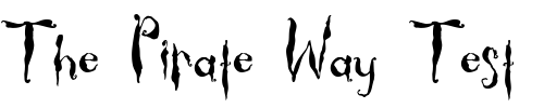 Font : Thicket Custom Text : The Pirate Way Test your own text here Click to download or to view this font on a tshirt that can be custom printed in Bali